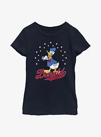 Disney Donald Duck Americana Youth Girls T-Shirt