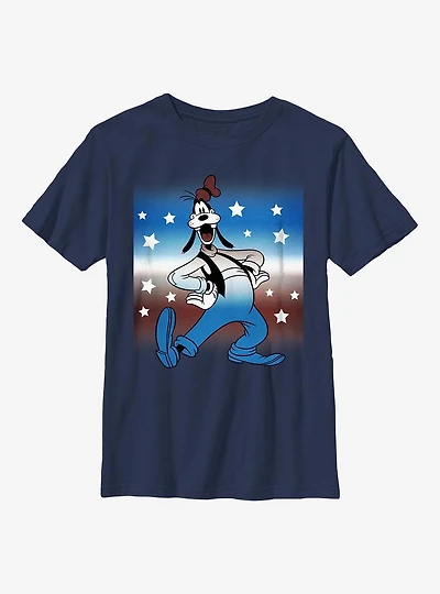 Disney Goofy Patriotic Goof Youth T-Shirt