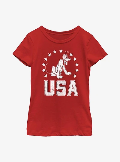 Disney Pluto USA Youth Girls T-Shirt
