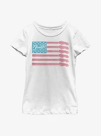 Fender Guitar Flag Youth Girls T-Shirt