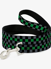 Checker Print Dog Leash