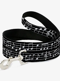 Music Notes Dog Leash