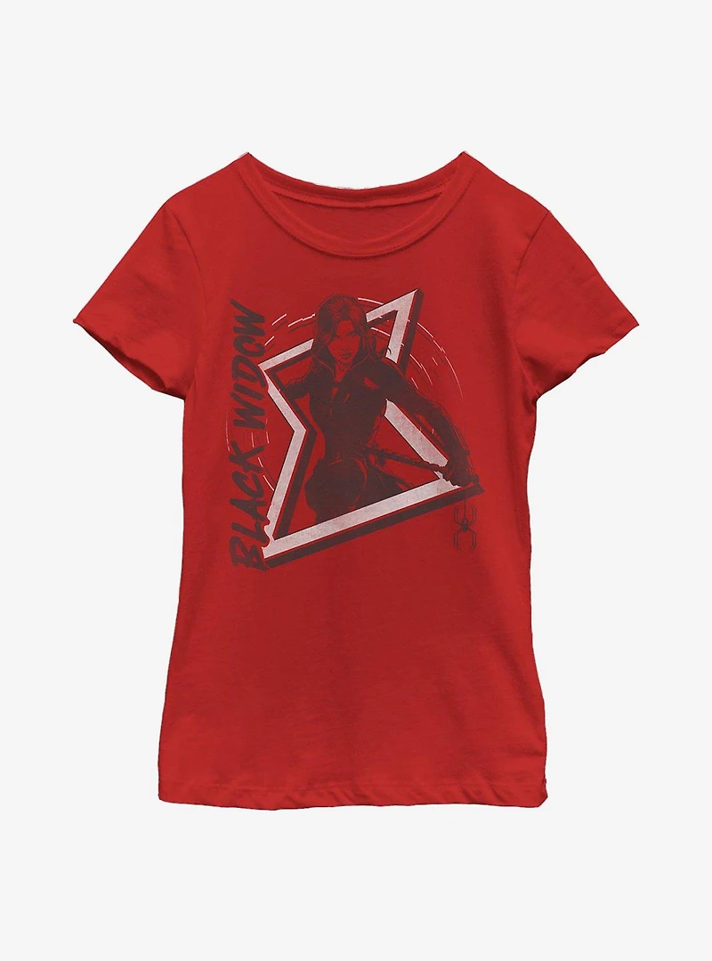 Marvel Black Widow Bite Youth Girls T-Shirt