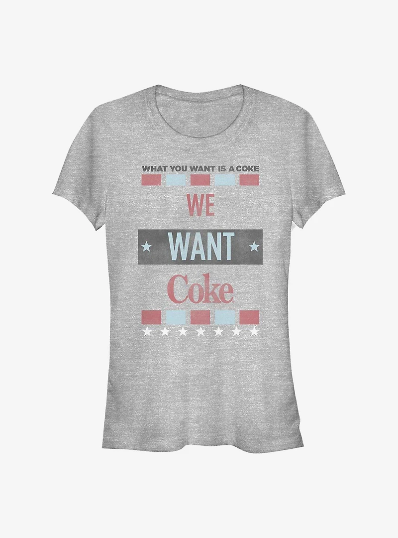 Coca-Cola What You Want Is Girls T-Shirt