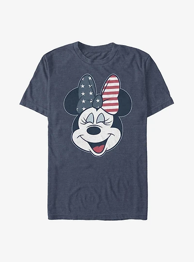 Disney Minnie Mouse America Bow T-Shirt