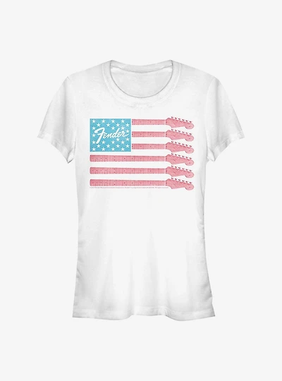 Fender Guitar Flag Girls T-Shirt