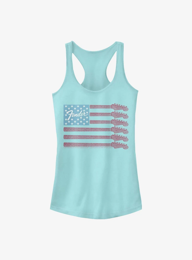 Fender Guitar Flag Girls Tank