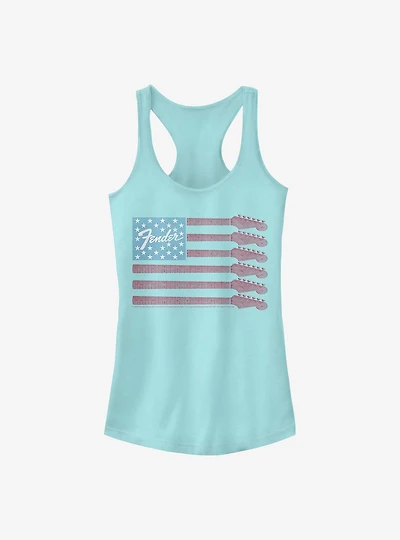 Fender Guitar Flag Girls Tank