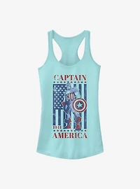 Marvel Captain America 'Merica Girls Tank