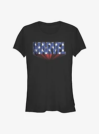 Marvel Star Logo Girls T-Shirt