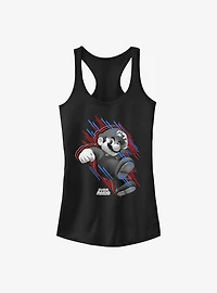 Nintendo Mario Fast Stripes Girls Tank