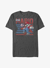 Nintendo Mario Soccer Stripes T-Shirt