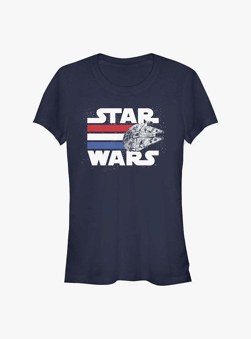 Star Wars Free Flying Falcon Girls T-Shirt