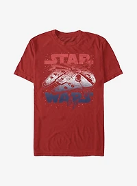 Star Wars Spangled Falcon T-Shirt