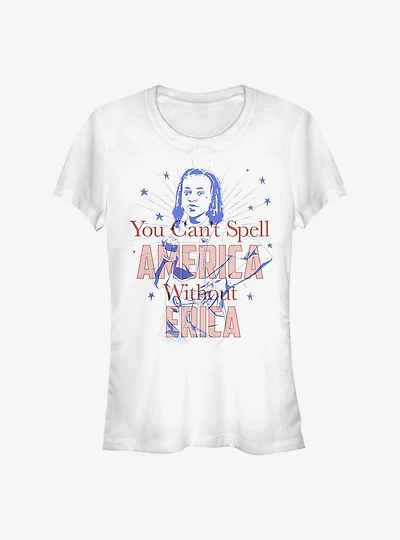 Stranger Things America Erica Girls T-Shirt