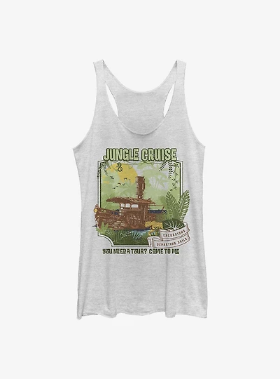 Disney Jungle Cruise Daily Tours Womens Tank Top
