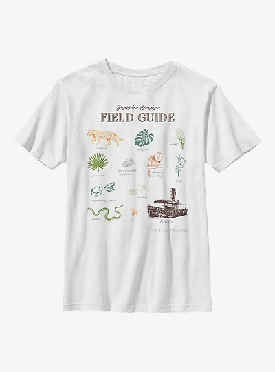 Disney Jungle Cruise Field Guide Youth T-Shirt