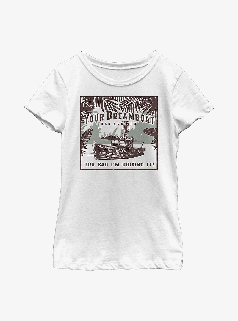 Disney Jungle Cruise Your Dreamboat Has Arrived Youth Girls T-Shirt