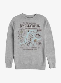 Disney Jungle Cruise Map Sweatshirt