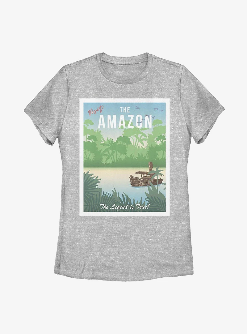 Disney Jungle Cruise Visit The Amazon Womens T-Shirt