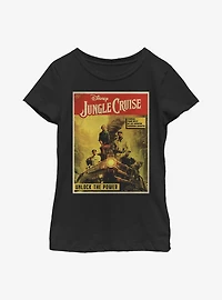 Disney Jungle Cruise Comic Cover Youth Girls T-Shirt