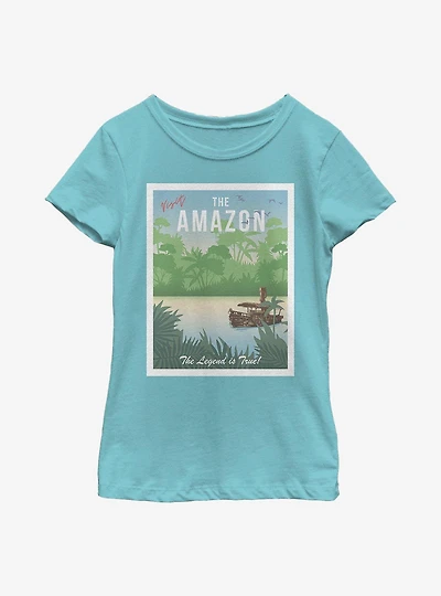 Disney Jungle Cruise Visit The Amazon Youth Girls T-Shirt