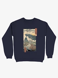 Jurassic Ukiyo-e 1 Dinosaur Sweatshirt
