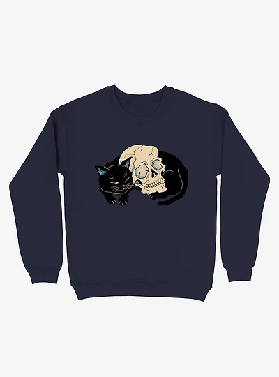 Neko Skull Cat Sweatshirt