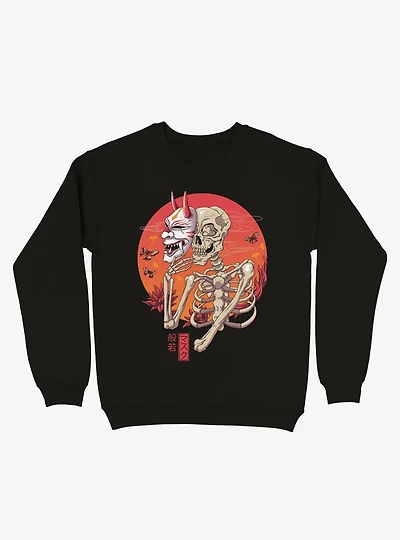 Hannya Yokai Mask Sweatshirt