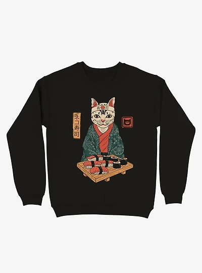 Cat Neko Sushi Bar Sweatshirt