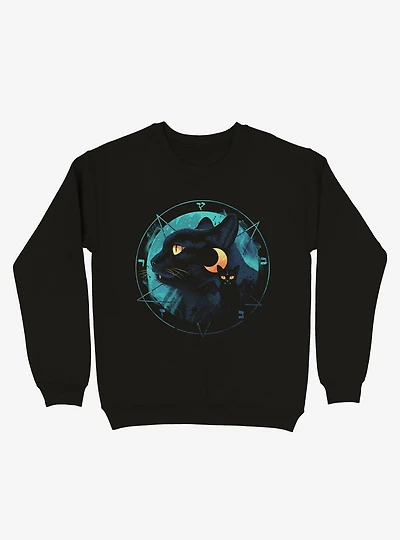 Puss The Evil Cat Sweatshirt