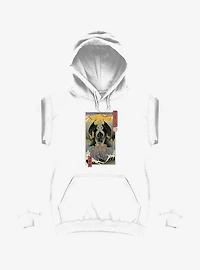 Ocean Cthulhu Edo White Hoodie