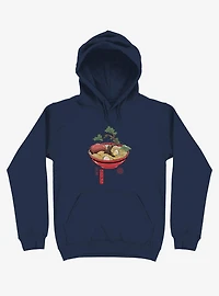 Bonsai Ramen Navy Blue Hoodie