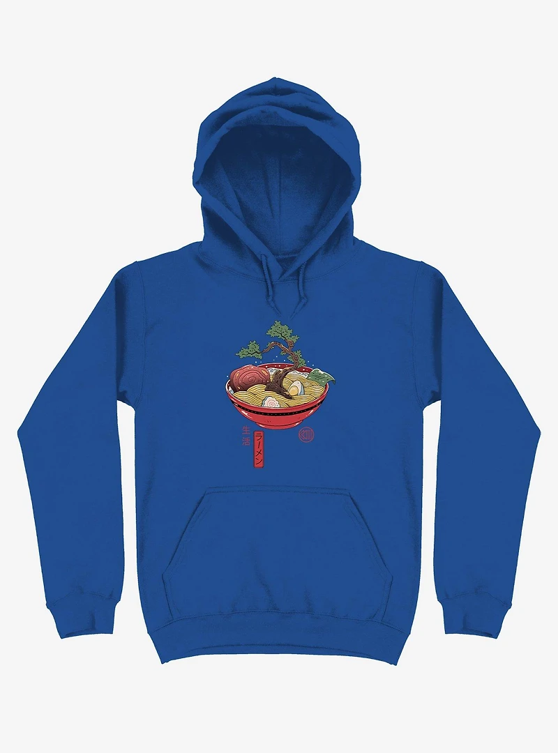 Bonsai Ramen Royal Blue Hoodie