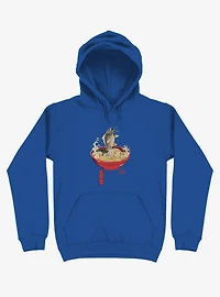 Fish Ramen Royal Blue Hoodie
