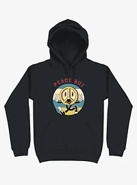 Peace Maker Boy Black Hoodie