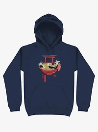 Sacred Ramen Ocean Navy Blue Hoodie
