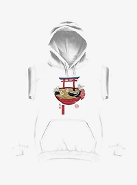 Sacred Ramen Ocean White Hoodie