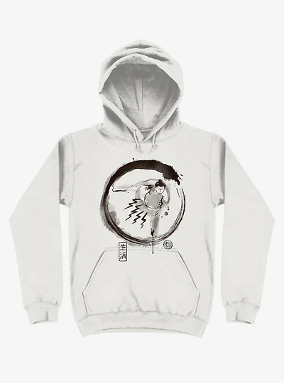 Sumo-E Sumo Wrestler White Hoodie