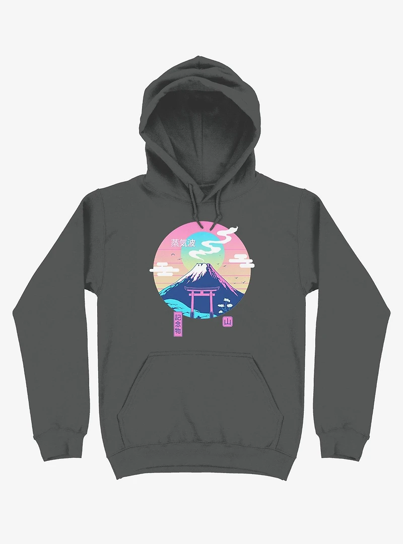 Fuji Wave Asphalt Grey Hoodie