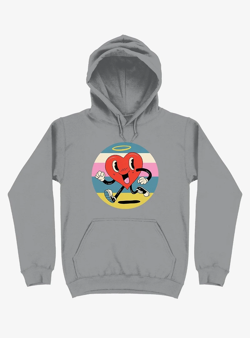 Grateful Heart Silver Hoodie