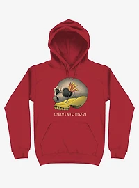 Memento Mori Flower Skull Hoodie
