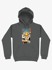 Spring Nara Deer Asphalt Grey Hoodie