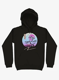 Zen Chillwave Black Hoodie