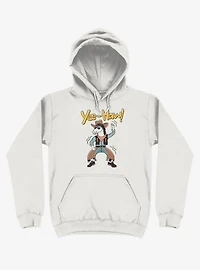 Horsing Around Yee-Haw! White Hoodie