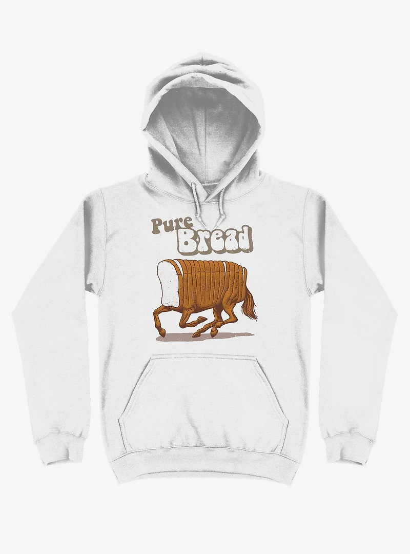 Pure Bread White Hoodie