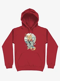 Shiba Inu Red Hoodie