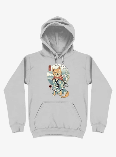 Shiba Inu Silver Hoodie