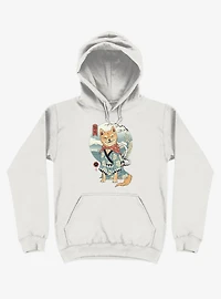 Shiba Inu White Hoodie