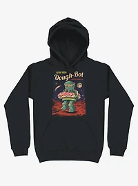 Dough Bot Black Hoodie